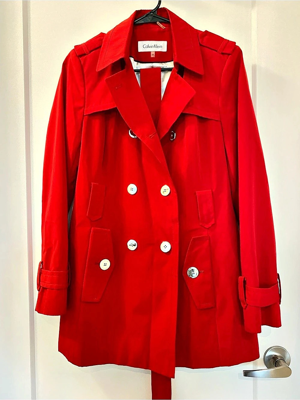 Trench Coat Red